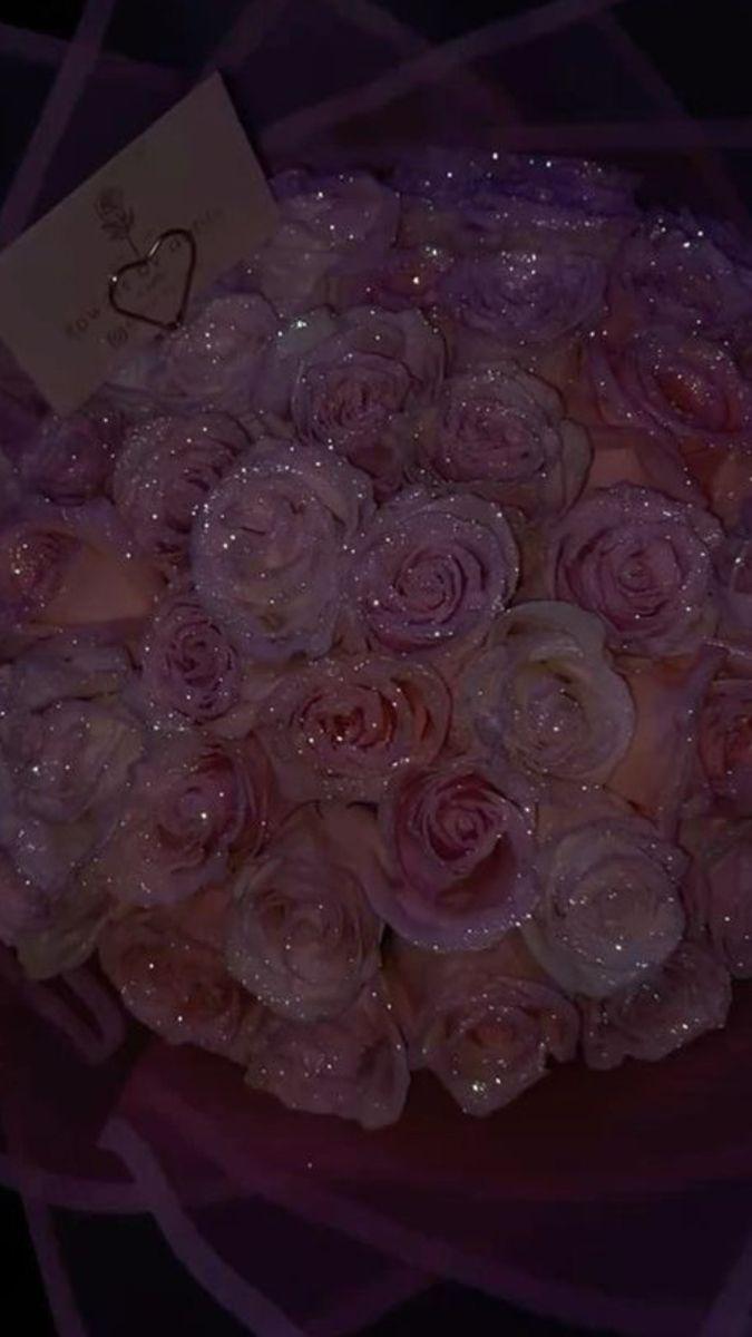 Twilight Serenity Elegant Petal Cascade